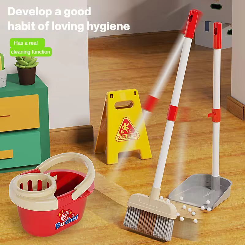 ของเล่นจำลองการทำความสะอาดสำหร - Kids Outdoor Broom บทวิจารณ์และราคา