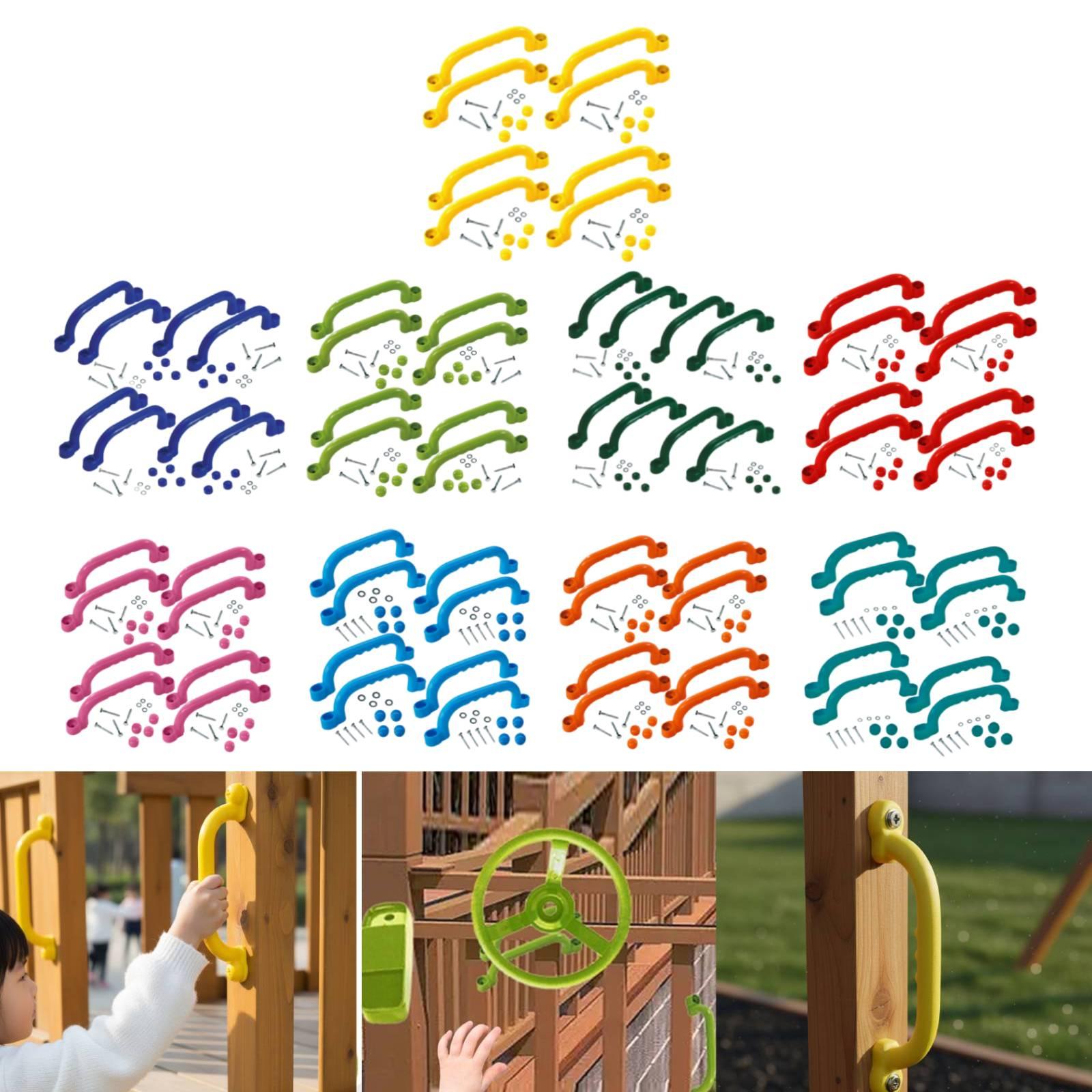 ที่จับโครงปีนป่าย 8 ชิ้น ติดตั - Kids Outdoor Climbing Frame บทวิจารณ์และราคา